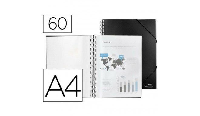 Folder Liderpapel EC34 Black A4