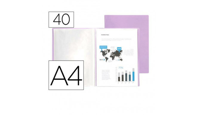 Dokumendihoidik Liderpapel EC81 Lillla A4