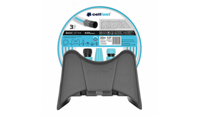 Tarvikute komplektiga voolik Cellfast Basic PVC polüpropüleen 20 m Ø 12,5 mm