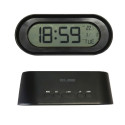 Clock-Radio ELBE Black Thermometer