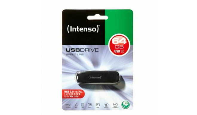 USB-pulk INTENSO USB 3.0 64 GB Must 64 GB