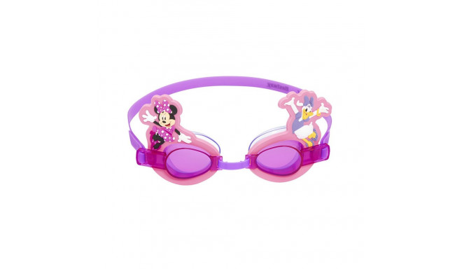 Children's Swimming Goggles Bestway Pink Minnie Mouse
