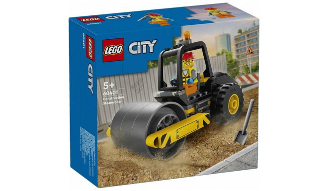 Celtniecības Komplekts Lego 60401 - Construction Steamroller Daudzkrāsains 78 Daudzums