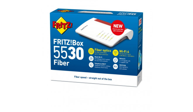 Piekļuves punkts Fritz! FRITZ BOX 5530 FIBER WRLS Balts