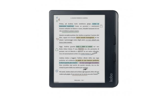 EBook Rakuten N428-KU-BK-K-CK Black 32 GB 7"