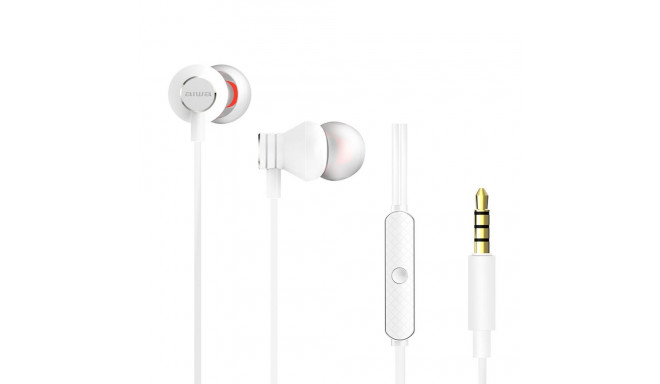 Headphones Aiwa White