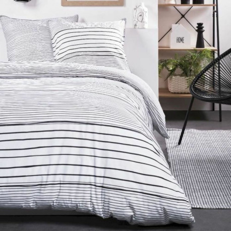 Tekikoti komplekt TODAY Valge 240 x 220 cm 3 Tükid, osad