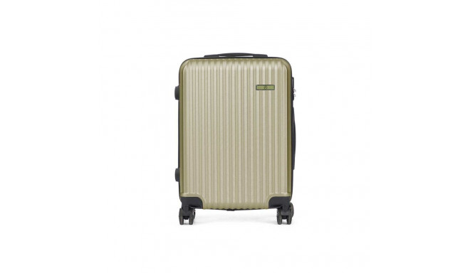 Cabin suitcase Green 38 x 57 x 23 cm Stripes