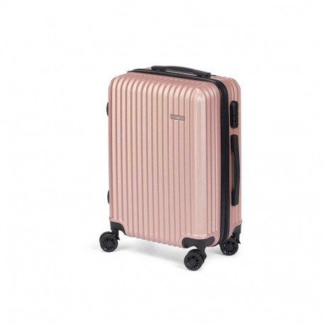 Cabin suitcase HT-017-R HT-017-R Pink 55 x 35 x 20 cm Stripes