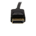 DisplayPort-VGA Adapter Startech DP2VGAMM6B           (1,8 m) Must 1.8 m