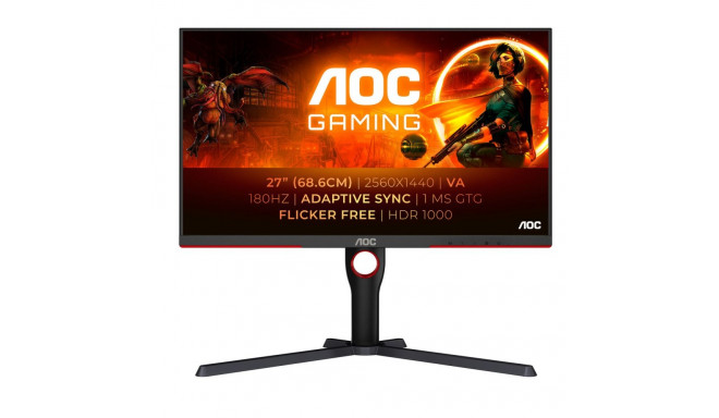 Gaming Monitor AOC Q27G3XMN/BK 27" 2K 180 Hz