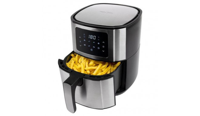 ProfiCook PC-FR 1239 H Single 5.5 L Stand-alone Hot air fryer Black, Stainless steel