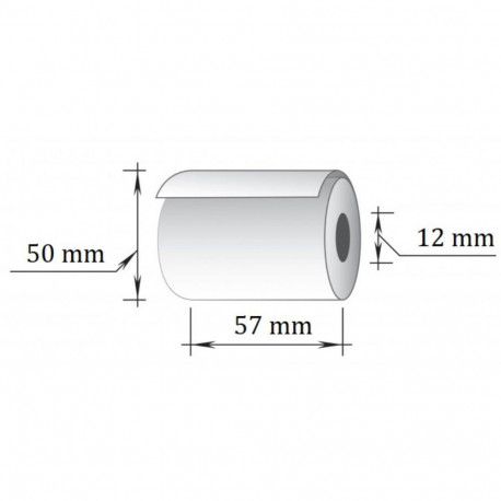 Termorulll Tehnoinform 57mmx30m, D50mm, 10tk (2 tk)