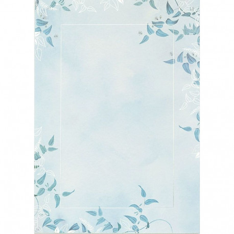 Kirjablankett Vera fooliumist detailidega 190g/20lehte