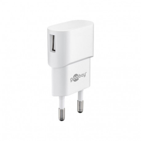 USB charger 1 A - with 1 USB port; slim design