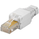 Tool-free Modular plug RJ45