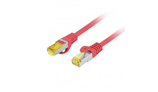 PATCHCORD CAT.6A S/FTP LSZH CU 2M RED FLUKE PASSED LANBERG
