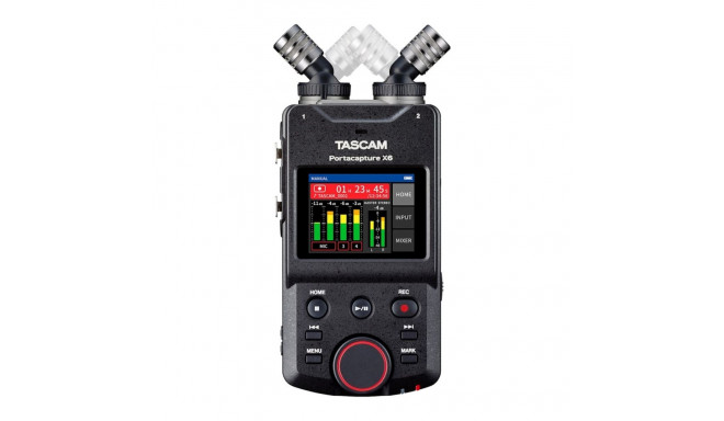 Tascam Portacapture X6 - portable, high resolution multi-track recorder
