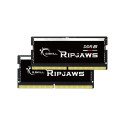 G.Skill Ripjaws laptop memory, SODIMM, DDR5, 32 GB, 5200 MHz, CL38 (F5-5200S3838A16GX2-RS)
