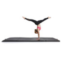 FOLDABLE gym mat GYMSTICK 61206-BL 200x100x5cm Black