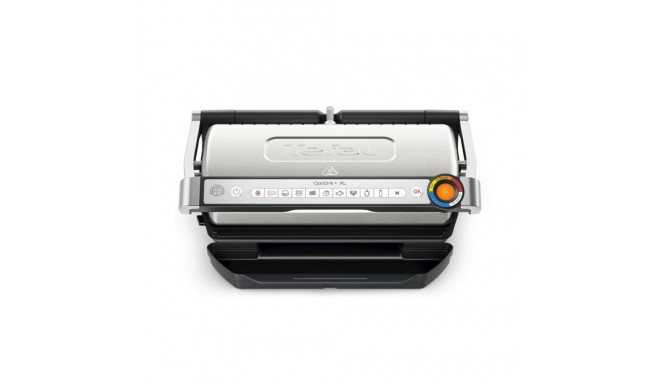 Electric, stainless steel grill TEFAL GC728 XL OPTIGRILL