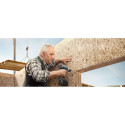 Wood screws PZ2 4.0X40 white galvanized, 300 pcs.