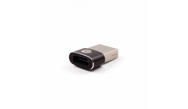 USB A uz USB C Kabelis CoolBox COO-ADAPCUC2A Melns