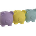 Money box Home ESPRIT Dolomite Pig 13,5 x 11 x 11,5 cm (3 Units)