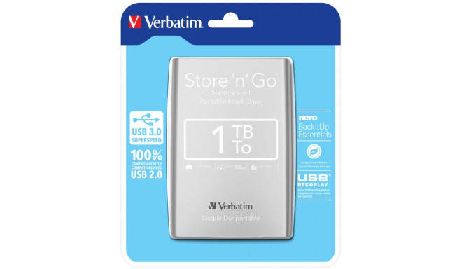 Внешний жесткий диск Verbatim 53071 1 TB HDD