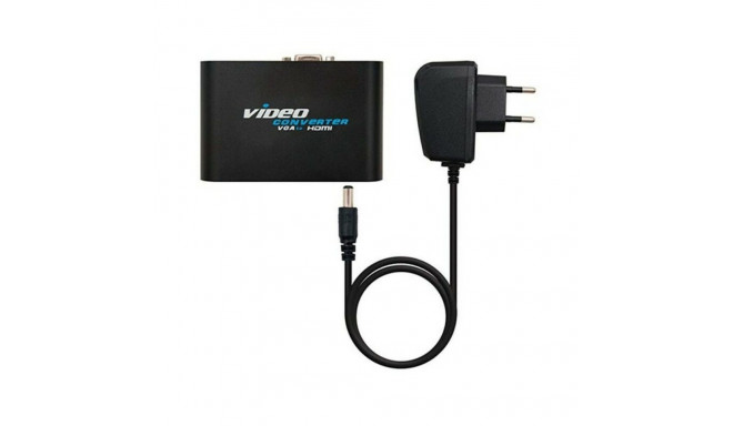 VGA to HDMI Adapter with Audio NANOCABLE 10.16.2101-BK
