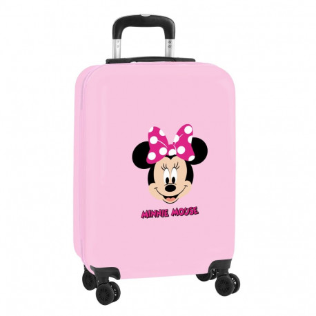 Salongikohver Minnie Mouse My Time Roosa 20'' 34,5 x 55 x 20 cm