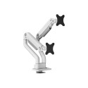 NEOMOUNTS Select Desk Mount Double Display Topfix Clamp and Grommet