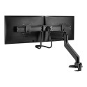 NEOMOUNTS Screen Desk Mount 17-32inch 2 screens topfix clamp & grommet
