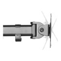 NEOMOUNTS SELECT Dual-Deskmount 10-27inch 2x8kg Adjustable 0-40cm Grommet/Clamp Full motion Tilt Rot