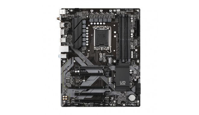 GIGABYTE B760 DS3H AX LGA1700 4xDDR4 4xSATA 2xM.2 1xDP 1xHDMI emaplaat