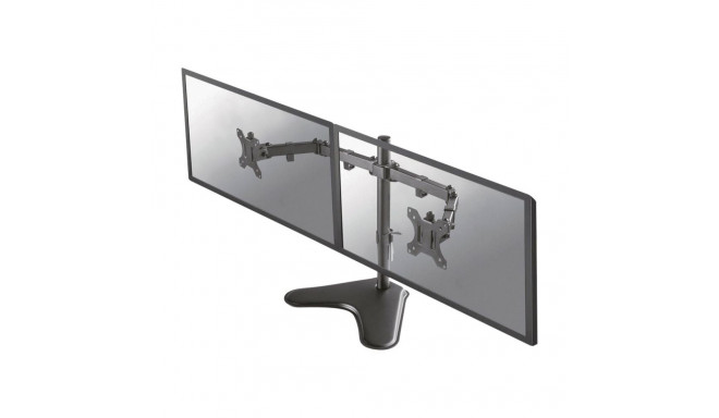 NEOMOUNTS D550DDBLACK Monitor Dual-DeskStand mount 10-32inch 2x8kg Full motion Tilt Swivel Pivot bac