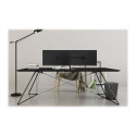 NEOMOUNTS D550DDBLACK Monitor Dual-DeskStand mount 10-32inch 2x8kg Full motion Tilt Swivel Pivot bac