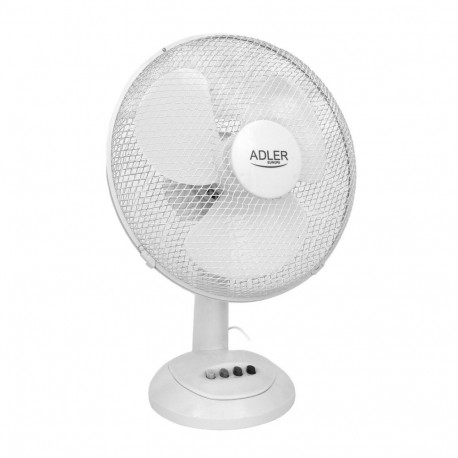 Ventilaator lauale ADLER 40cm valge