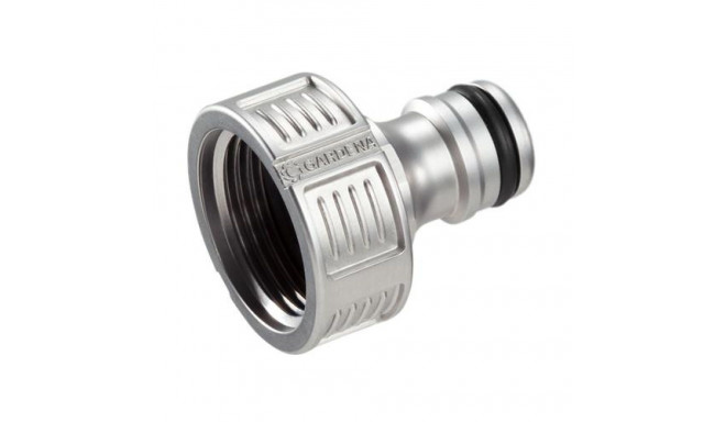 Gardena 18241-20 water hose fitting Tap connector Metal Metallic 1 pc(s)