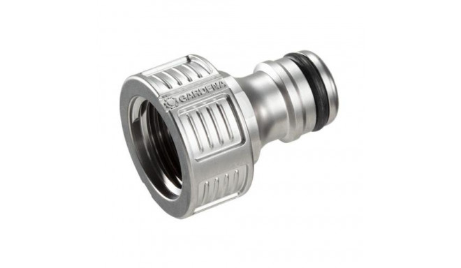 Gardena 18240-20 water hose fitting Tap connector Metal Metallic 1 pc(s)