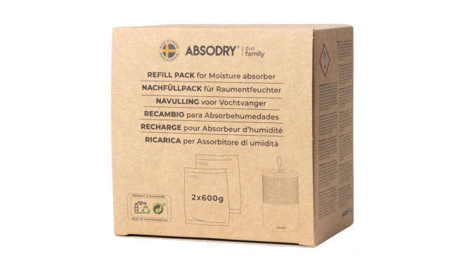 ABSODRY DUO FAMILY REFILL BAG 2-PACK