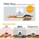 FINAMILL battery operated grinder with two FINAPOD Pro Plus pods, soft cream