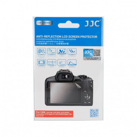 JJC LAR R50 Anti Reflection LCD Screen Protector (Canon EOS R8, Canon EOS R50, Canon EOS M200, Canon
