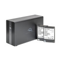 OWC MERCURY PRO U.2 DUAL 0GB 3.5-INCH DUAL NVMEU.2 TB3, UTILIZE TBS FULL 2800MB/S, 2TB (2X 1TB)