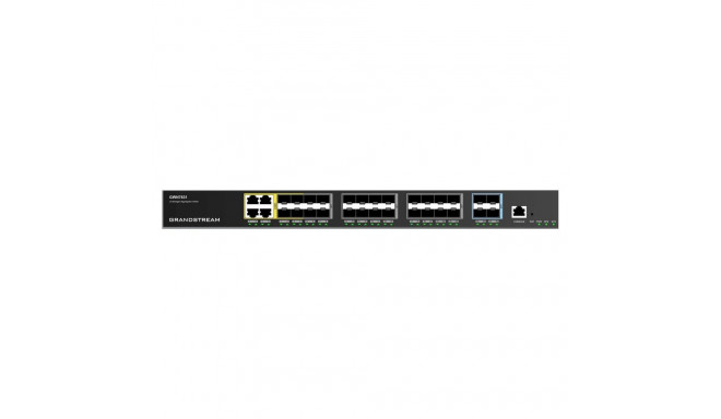 "24+4P Grandstream GWN7831, 24x Gigabit ports, 4x SFP+, Layer-3-Aggregations-Switches"