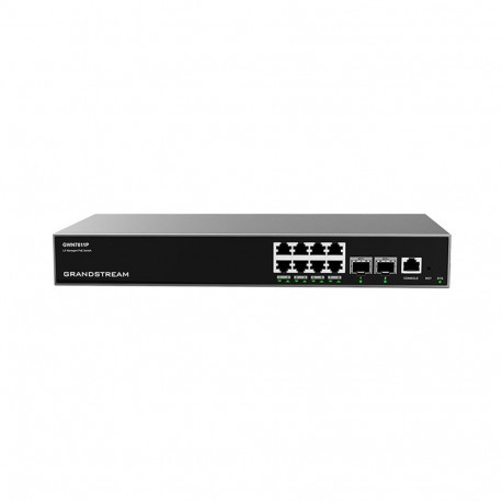 "8P Grandstream GWN7811P 8x Port PoE Layer 3 Managed Netzwerk Switch"
