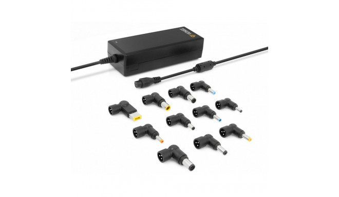 Universal power supply for a 90W laptop, set of 11 plugs