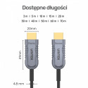 HDMI Optic Cable 2.1 AOC 3m 4K60Hz C11026DGY