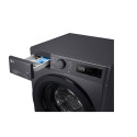 LG F2WR508S2M Washing machine, A, Front loading, Washing capacity 10 kg, Depth 56.5 cm, 1400 RPM, Mi