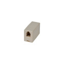 RJ10 (F-F) coupler, twisted